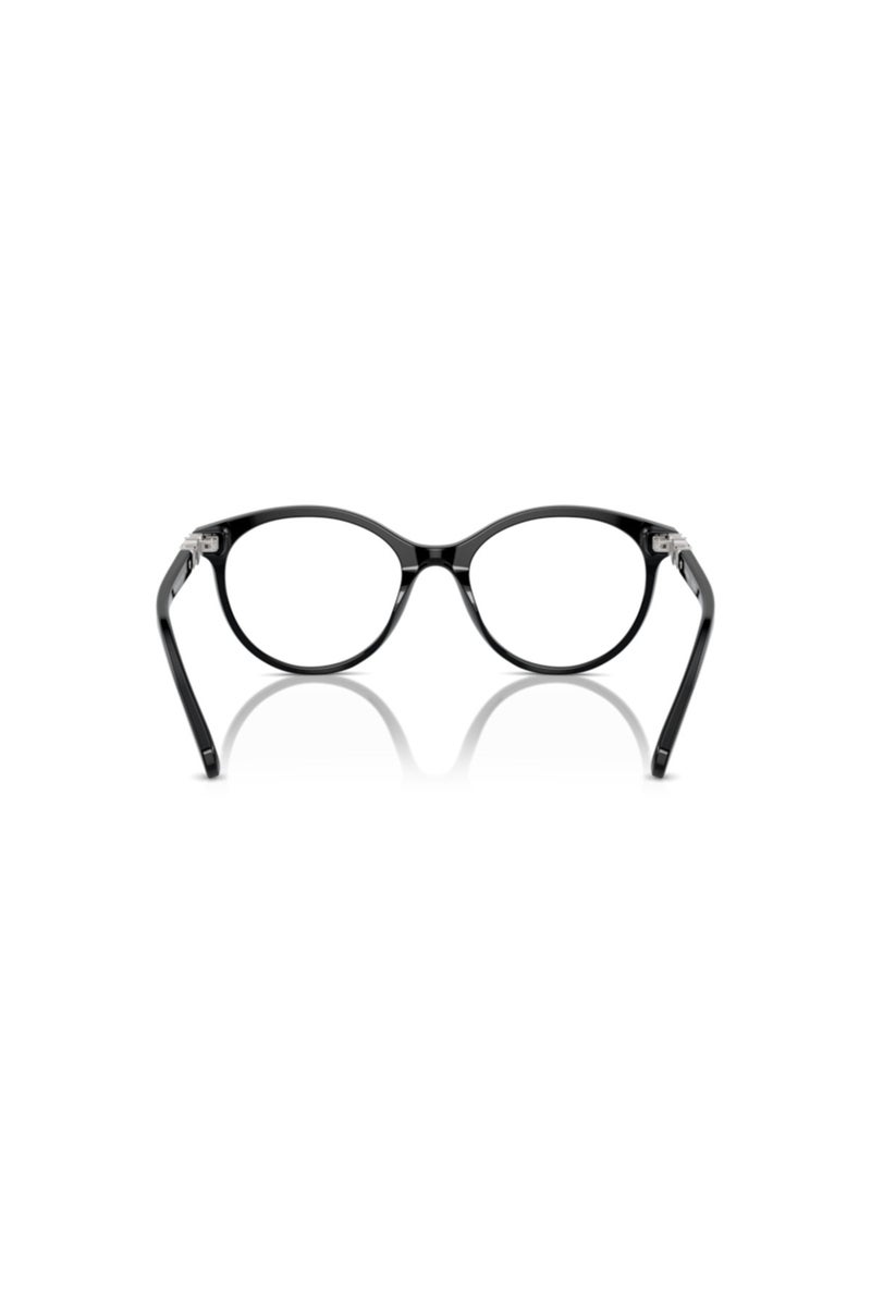 SWAROVSKI Black Round Eyeglasses for Women - Image 3